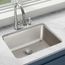 Lustertone Classic Stainless Steel 25-1/2" x 19-1/4" x 10" Single Bowl Undermount Sink