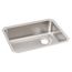 Lustertone Classic Stainless Steel 25-1/2" x 19-1/4" x 8" Single Bowl Undermount Sink w/ Right Drain