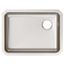 Lustertone Classic Stainless Steel 25-1/2" x 19-1/4" x 8" Single Bowl Undermount Sink w/ Right Drain