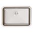 Lustertone Classic Stainless Steel 26-1/2" x 18-1/2" x 10" Single Bowl Undermount Sink w/ Perfect Drain