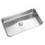 Lustertone Classic Stainless Steel, 30-1/2" x 18-1/2" x 7-1/2" Single Bowl Undermount Sink w/ Perfect Drain