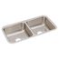 Lustertone Classic Stainless Steel, 31-3/4" x 16-1/2" x 7-1/2" Equal Double Bowl Undermount Sink