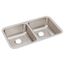 Lustertone Classic Stainless Steel, 30-3/4" x 18-1/2" x 7-7/8" Equal Double Bowl Undermount Sink