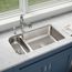 Lustertone Classic Stainless Steel, 32-1/4" x 18-1/4" x 7-3/4" 30/70 Double Bowl Undermount Sink