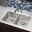 Lustertone Classic Stainless Steel 31-1/4" x 20" x 9-7/8" Equal Double Bowl Undermount Sink