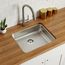 Lustertone Classic Stainless Steel, 21-1/2" x 18-1/2" x 5-3/8" Single Bowl Undermount ADA Sink