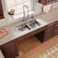 Lustertone Classic Stainless Steel, 30-3/4" x 18-1/2" x 5-3/8" Equal Double Bowl Undermount ADA Sink