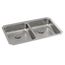 Lustertone Classic Stainless Steel 30-3/4" x 18-1/2" x 5-3/8" Double Bowl Undermount ADA Sink w/Perfect Drain