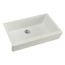 Quartz Luxe 35-7/8" x 20-15/16" x 9" Single Bowl Farmhouse Sink w/ Perfect Drain Ricotta