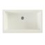 Quartz Luxe 35-7/8" x 20-15/16" x 9" Single Bowl Farmhouse Sink w/ Perfect Drain Ricotta