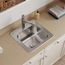 Elkay Celebrity Stainless Steel 20" x 20" x 10-1/8" 1-Hole Single Bowl Drop-in Laundry Sink
