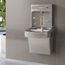 ezH2O Bottle Filling Station w/ Single ADA Cooler Non-Filtered Non-Refrigerated (Light Gray)
