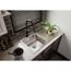 Lustertone Classic Stainless Steel 33" x 22" x 7-5/8" Single Bowl Drop-in Sink w/ Drainboard