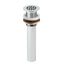 Elkay 1-1/2" Drain Fitting Chrome Plated Brass with Perforated Grid and Tailpiece