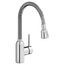 Pursuit Laundry/Utility Faucet w/ Flexible Spout Forward Only Lever Handle (Chrome), LK2500CR