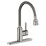 Pursuit Laundry/Utility Faucet w/ Flexible Spout Forward Only Lever Handle (Lustrous Steel), LK2500LS