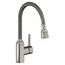 Pursuit Laundry/Utility Faucet w/ Flexible Spout Forward Only Lever Handle (Lustrous Steel), LK2500LS