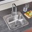 Elkay Drain Fitting 2" Nickel Plated Brass Body with Deep Stainless Steel Strainer Basket
