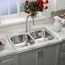 Everyday Single Hole Deck Mount Kitchen Faucet w/ Pull-down Spray Forward Only Lever Handle (Lustrous Steel)