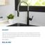 Avado Wall Mount Single Hole Pot Filler Kitchen Faucet w/ Lever Handles (Lustrous Steel), LKAV4091LS