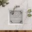 Stainless Steel 11-1/2" x 11-1/2" x 1" Bottom Grid
