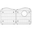 Stainless Steel 27-9/16" x 15-1/8" x 1-1/4" Bottom Grid
