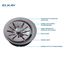 Quartz Perfect Drain 3-1/2" Polymer Disposer Flange w/ Removable Basket Strainer and Rubber Stopper (Black)