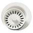 Polymer 3-1/2" Disposer Flange w/ Removable Basket Strainer and Rubber Stopper Parchment