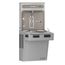ezH2O Bottle Filling Station w/ Mechanically Activated Single ADA Cooler Filtered Refrigerated (Light Gray)