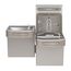 ezH2O Bottle Filling Station & Versatile Bi-Level ADA Cooler Filtered Refrigerated (Light Gray)