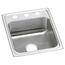 Celebrity Stainless Steel 17" x 20" x 7-1/8" 3-Hole Single Bowl Drop-in Sink