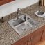 Celebrity Stainless Steel 22" x 19-1/2" x 7-1/8" 3-Hole Single Bowl Drop-in Sink