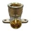 4707-3-5 1/2" FTG x C 90-Degree Drop Ear Elbow (Lead Free)