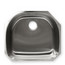 Lustertone Single Bowl Sink, 21" x 18.63"