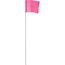 2.5" x 3.5" Pink Flag Stakes, 78-003