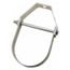 4" 304 Stainless Steel Adjustable Clevis Hanger, 5/8" Rod, 1,430 lb Load Capacity