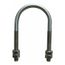 5" 304 Stainless Steel Standard U-Bolt w/ 4 Hex Nuts