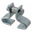 4" Electro-Galvanized Center Beam Clamp, 3/4" Rod, 1,000 lb Capacity