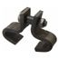 6" Electro-Galvanized Center Beam Clamp, 1" Rod, 3,000 lb Capacity
