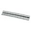 1/4" Electro-Galvanized One Hole Pipe Strap (Pack of 10)