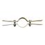 8" 304 Stainless Steel Riser Clamp, 2,500 lb Load Capacity