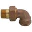 3/4" (FIP x Male Union) Radiator Union Elbow