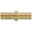 3/8" PEX x 3/8" PEX Brass Coupling (Lead Free)