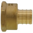 3/4" PEX x 3/4" NPT Brass Female Adapter (Lead Free)