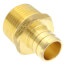3/4" PEX x 3/4" NPT Brass Male Adapter (Lead Free)