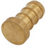 3/8" PEX Brass Plug (Lead Free)