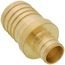 1-1/4" PEX x 3/4" PEX Brass Coupling (Lead Free)