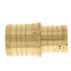 1-1/2" PEX x 1-1/4" PEX Brass Coupling (Lead Free)