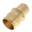 2" PEX x 1-1/2" PEX Brass Coupling (Lead Free)