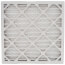 Pleated Panel Filter 18 in. x 18 in. x 2 in. (Pack of 12), EQP4018182